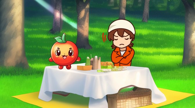 トマトとピクニック